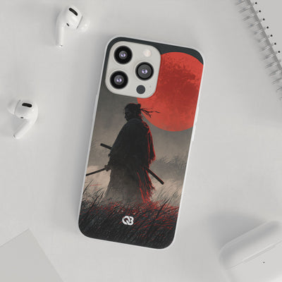 Crimson Moon Ronin · Lite Phone Case for iPhone ·  Black