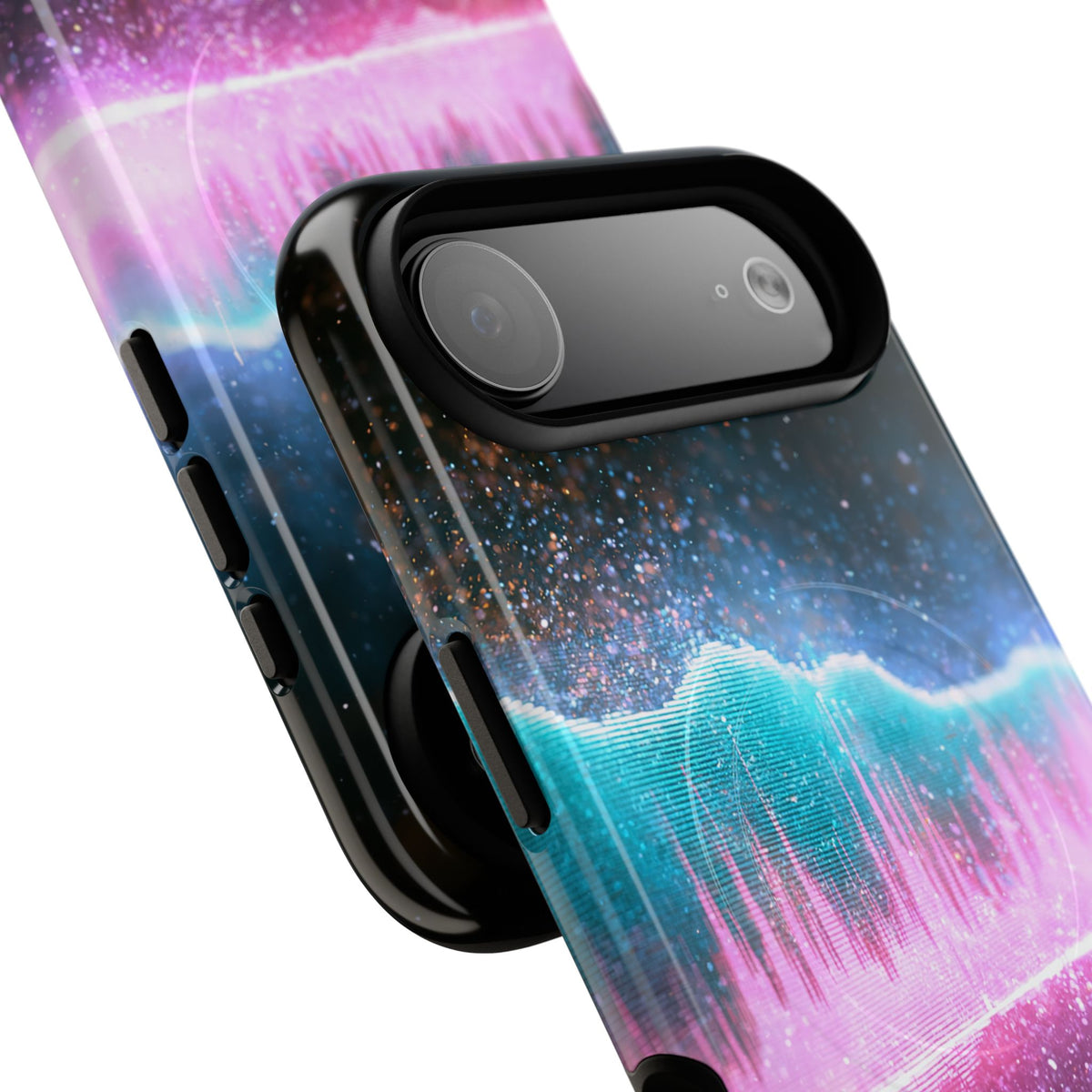 Digital Frequency · Tough 2.0 Magnetic Phone Case for iPhone · Pink