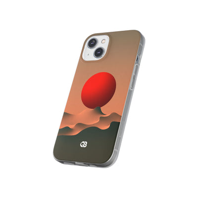 Crimson Sol Ridge · Lite Phone Case for iPhone ·  Red