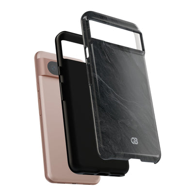 Black Tough Phone Case for Google Pixel - Midnight Slate Ridge