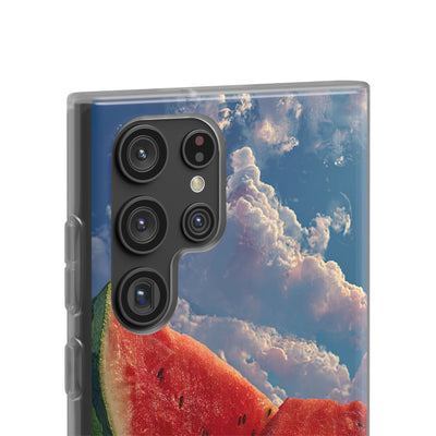 Ruby Melon Tide · Soft Handyhülle für Samsung