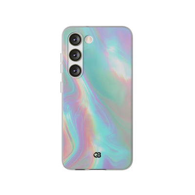 Prismatic Liquid Light · Lite Phone Case for Samsung · Teal