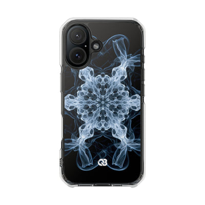 Blue Impact MagSafe Phone Case for iPhone - Glacial Smoke Crown