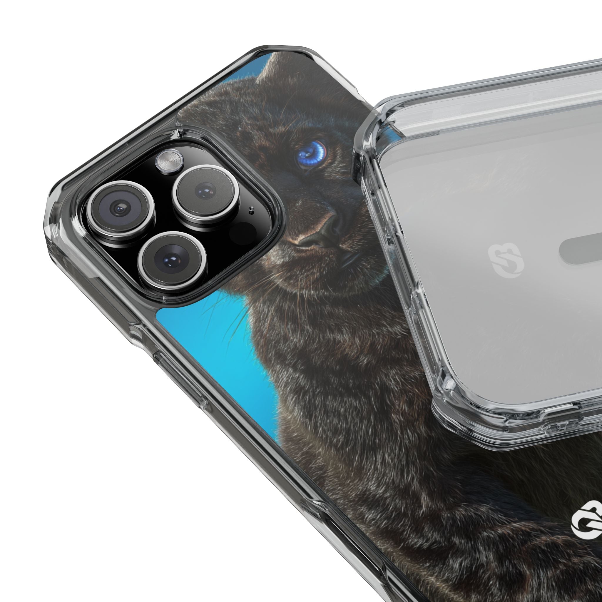 Sapphire Gaze Panther · Impact Phone Cover for iPhone · Magsafe
