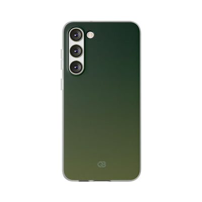 Green Lite Phone Case for Samsung - Shadow Moss Grain