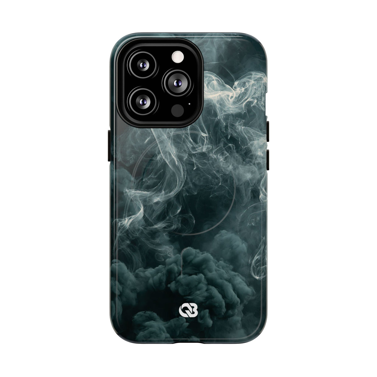Luminescent Vapor Drift · Tough 2.0 Magnetic Phone Case for iPhone · Teal