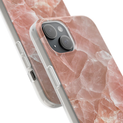 Rose Quartz Facet · Lite Phone Case for iPhone ·  Pink