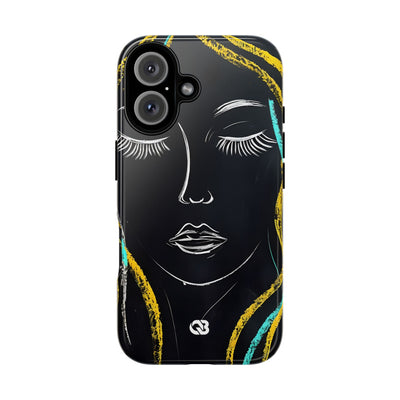 Obsidian Chalk Portrait · Tough