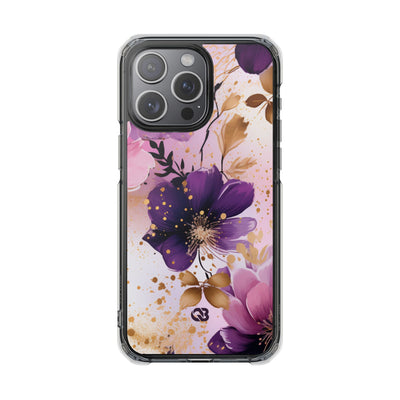 Gilded Violet Bloom · Impact Custodia per iPhone · Magsafe