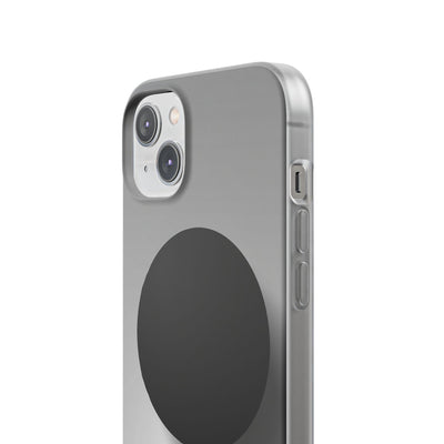 Grey Lite Phone Case for iPhone - Matte Onyx Sphere