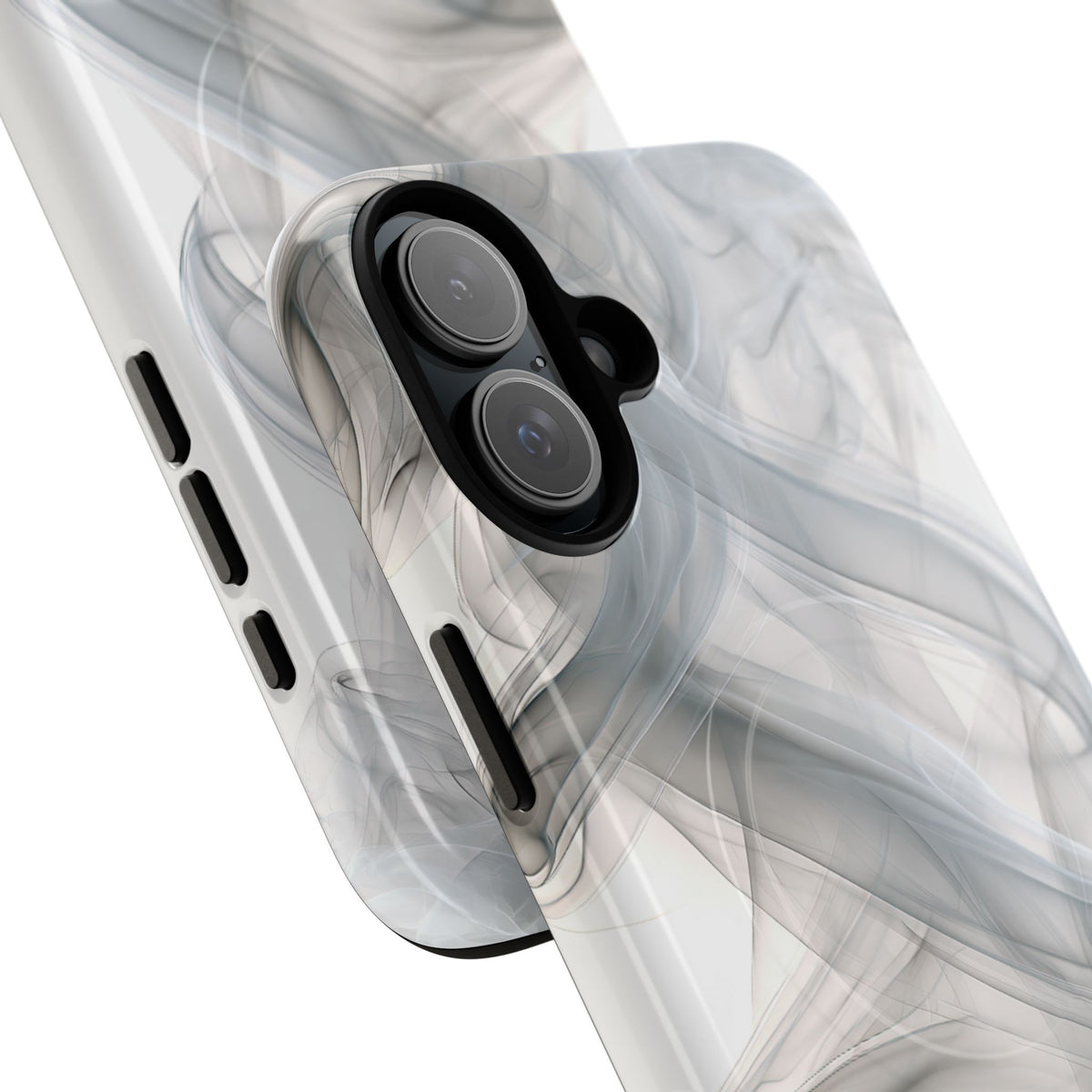 Vapor Noir · Tough 2.0 Magnetic Phone Case for iPhone · White