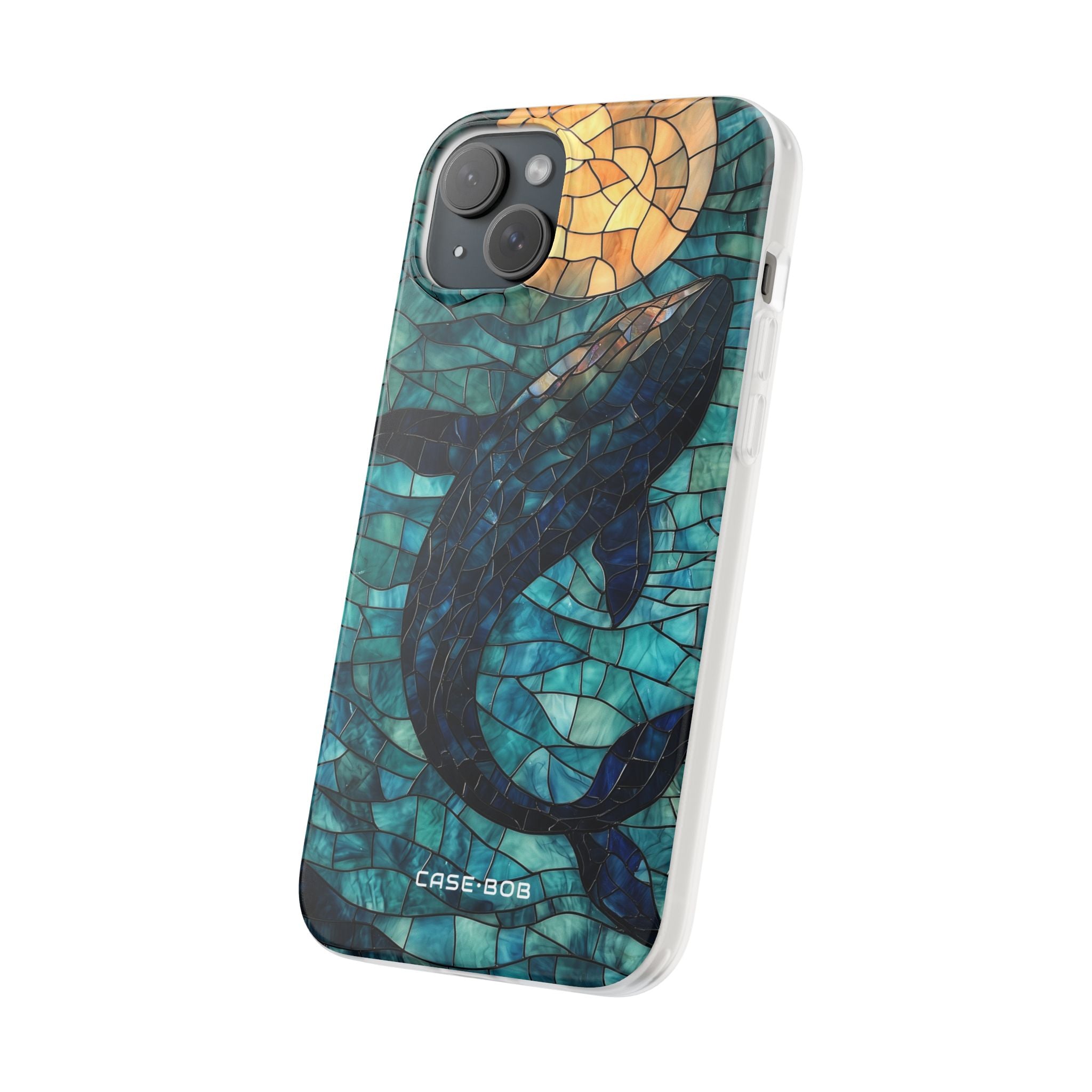 Celestial Whale iPhone 15 Plus Case - Soft