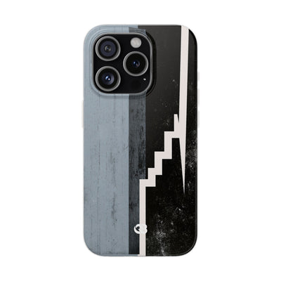 Grey Lite Phone Case for iPhone - Industrial Concrete Void