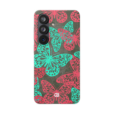 Electric Papillon · Lite Phone Case for Samsung · Pink