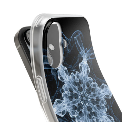 Blue Lite Phone Case for iPhone - Glacial Smoke Crown
