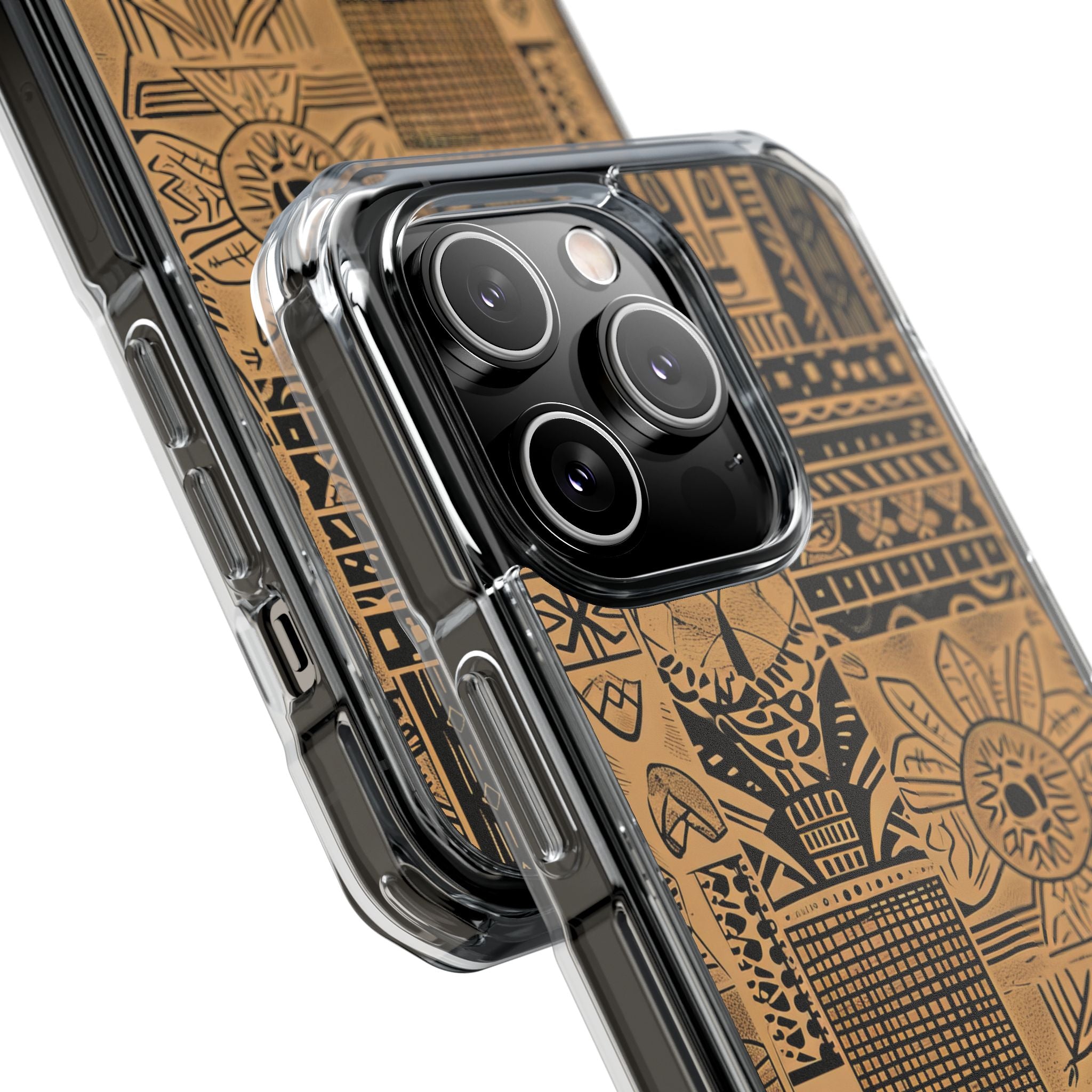 Tribal Faces iPhone 14 Pro Case - Impact