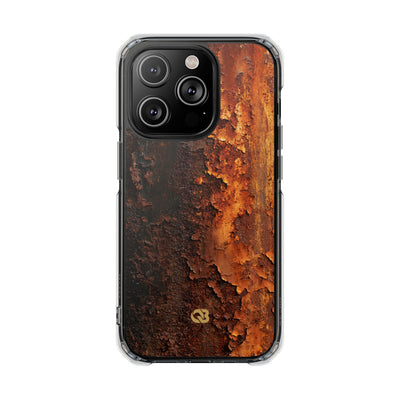 Orange Impact MagSafe Phone Case for iPhone - Oxidized Iron Crust