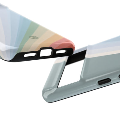 Green Tough Phone Case for Google Pixel - Sage Prism Beam