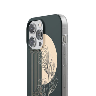 Black Lite Phone Case for iPhone - Obsidian Sand Willow
