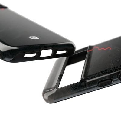 Crimson Ridge Pass · Tough Phone Case for Pixel ·  Black