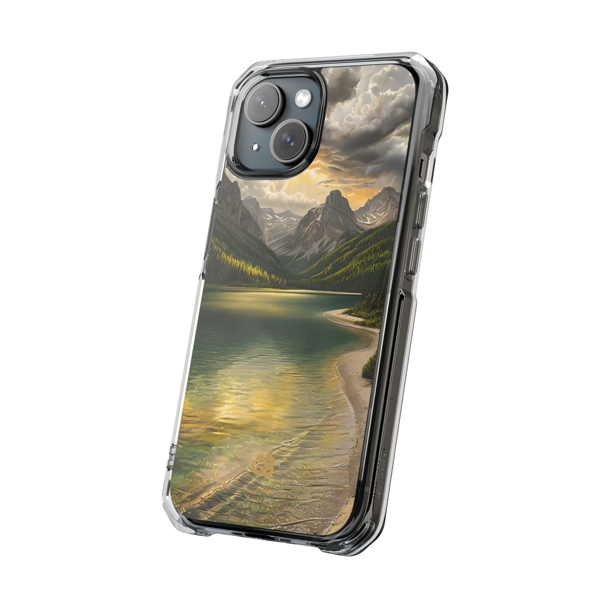 Gilded Mountain Lake · Impact Custodia per iPhone · Magsafe