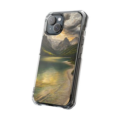 Gilded Mountain Lake · Impact Custodia per iPhone · Magsafe