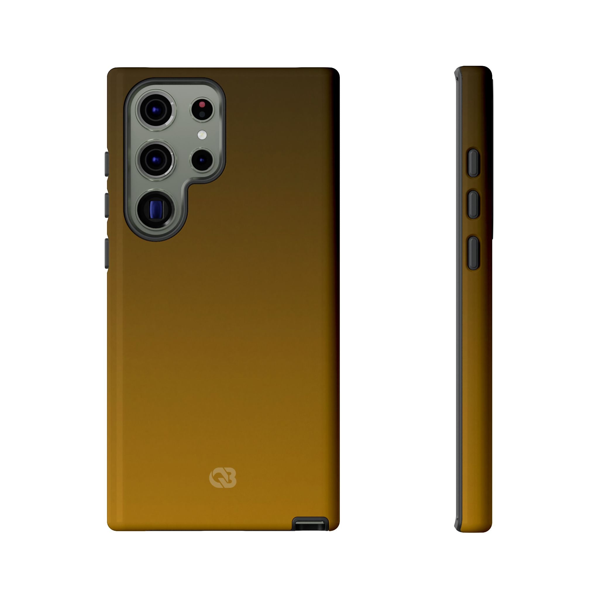Gold Tough Phone Case for Samsung - Scorched Gold Haze