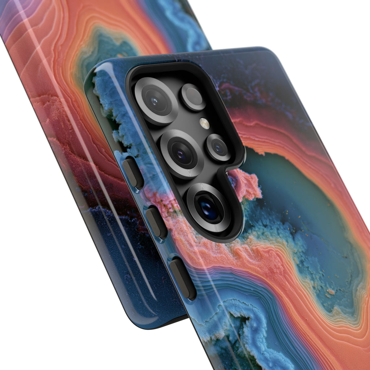 Luminous Resonance · Tough Phone Case for Samsung · Blue