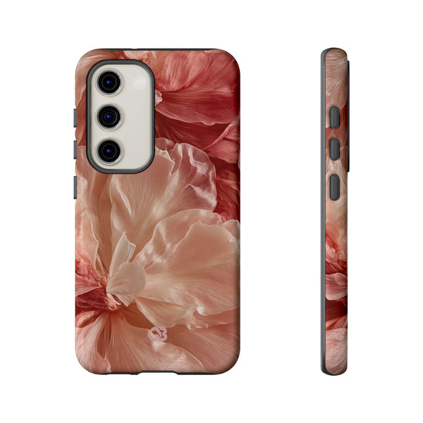 Blush Silk Bloom · Tough Phone Case for Samsung · Pink