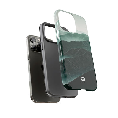 Alpine Mist · Tough Phone Case for iPhone · Green