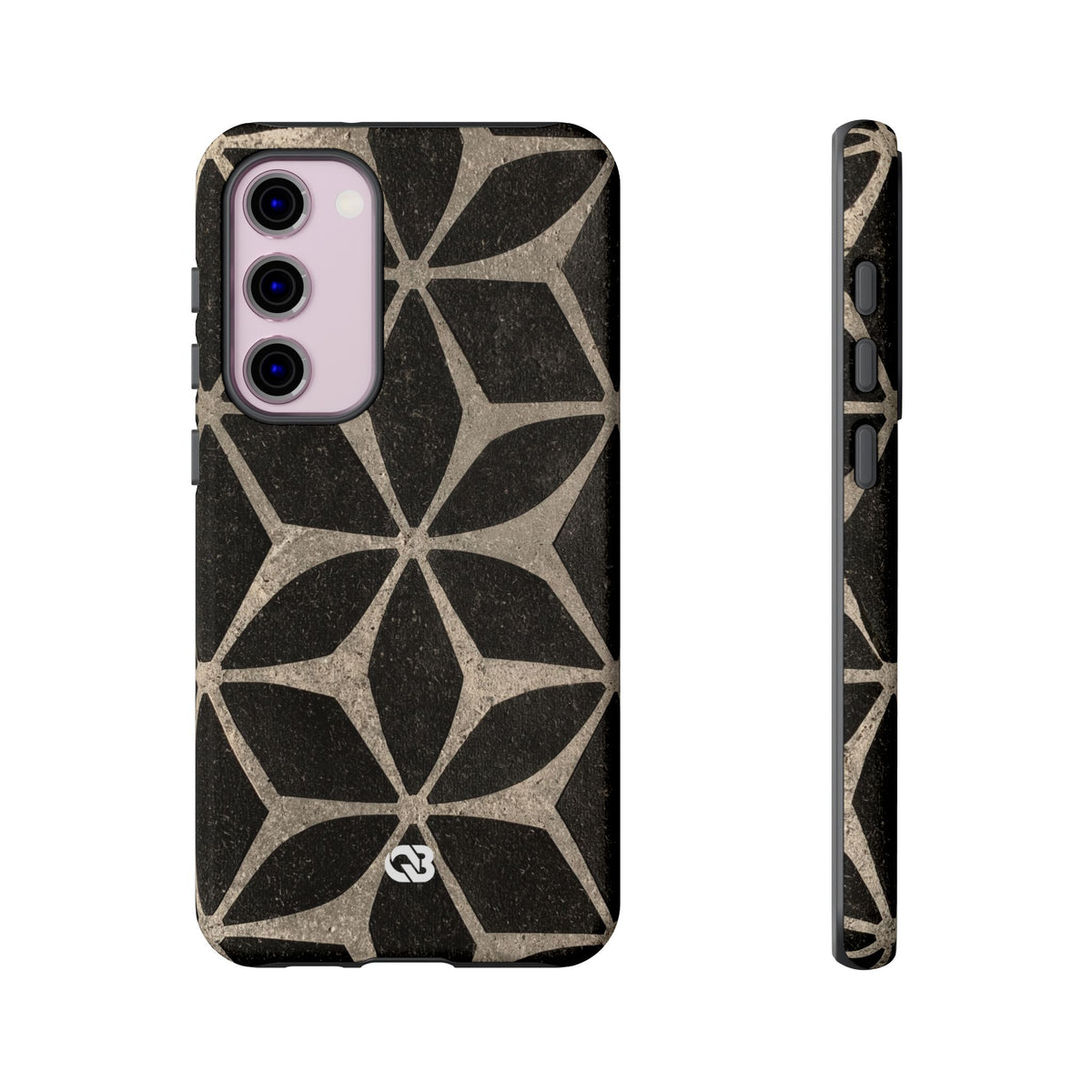 Concrete Mosaic Star · Tough Phone Case for Samsung · Black