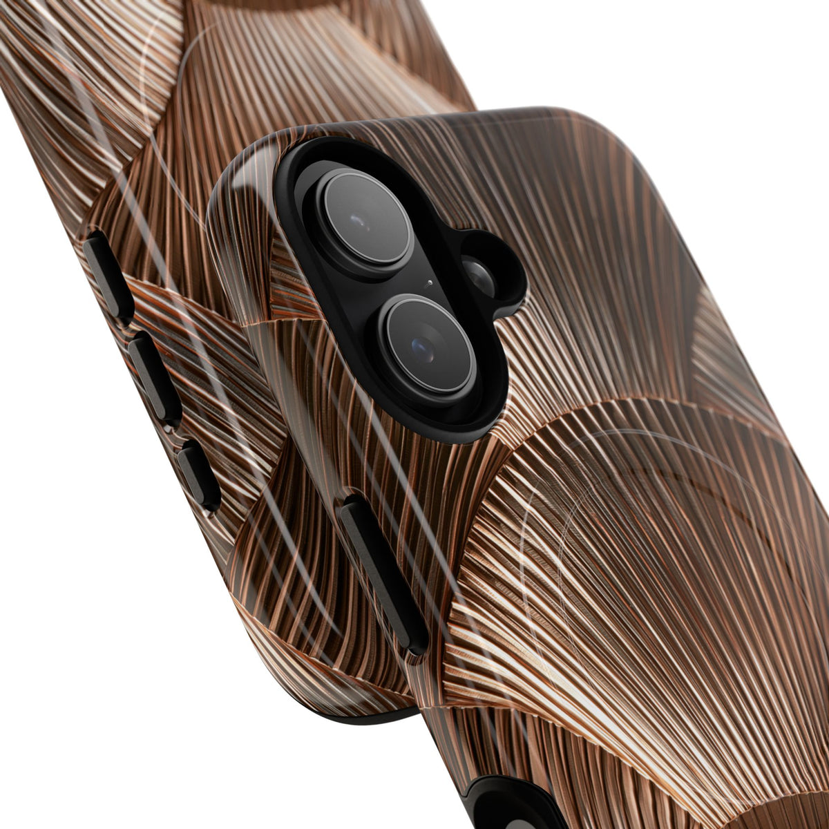 Rose Gilded Fan · Tough 2.0 Magnetic Phone Case for iPhone · Gold