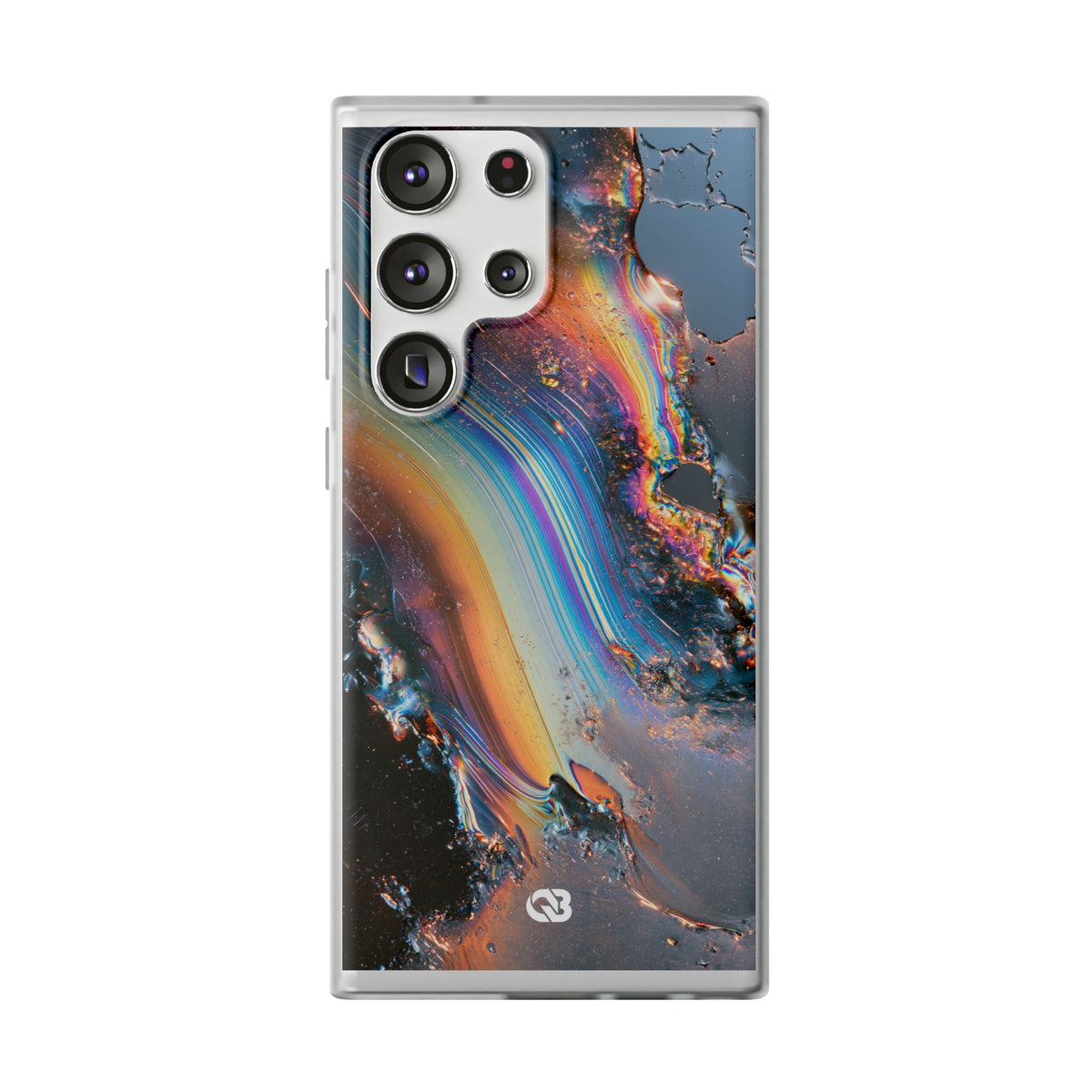 Prismatic Aura Flow · Lite Phone Case for Samsung · Blue