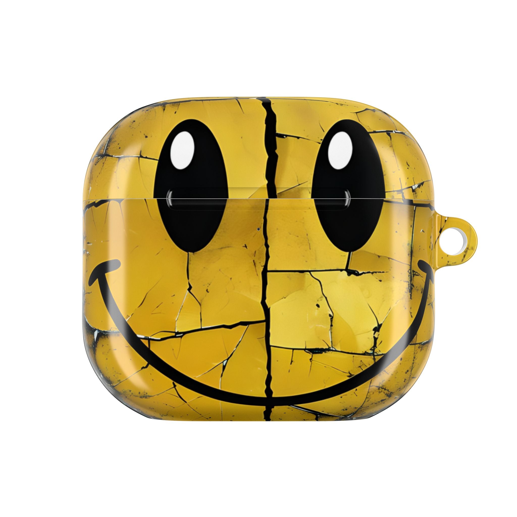 Cracked Smiley - AirPods Case