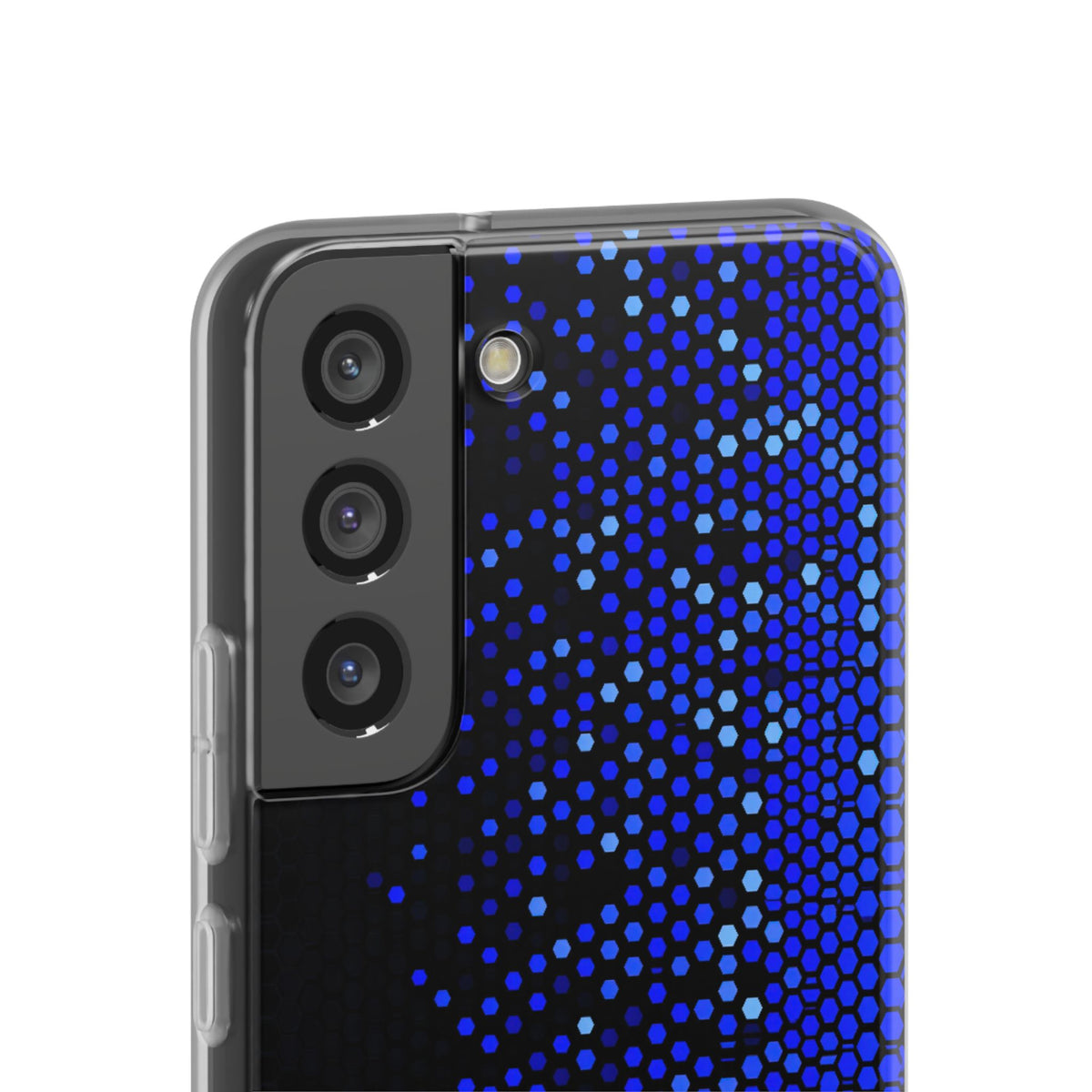 Cobalt Hex Dispersion · Lite Phone Case for Samsung · Blue