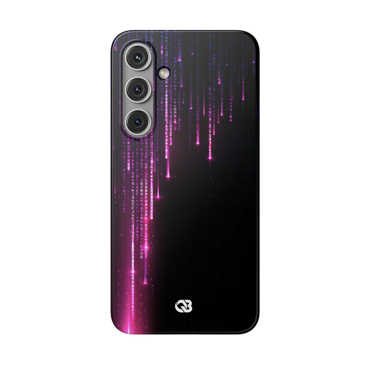 Binary Cascade · Lite Phone Case for Samsung · Black