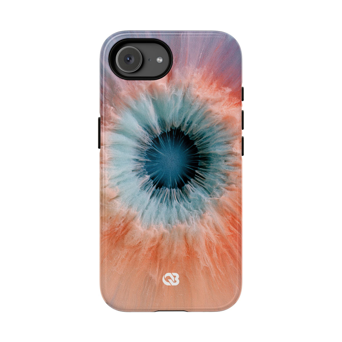 Radiant Aura Core · Tough Phone Case for iPhone · Orange