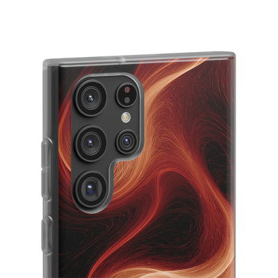 Solar Ember Flow · Lite Phone Case for Samsung · Orange