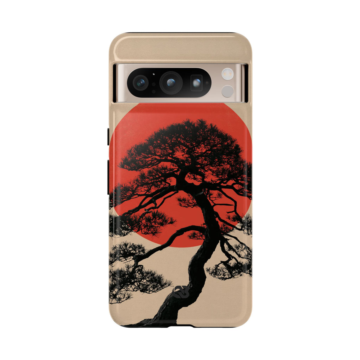 Crimson Pine Solitude · Tough Phone Case for Pixel ·  Beige