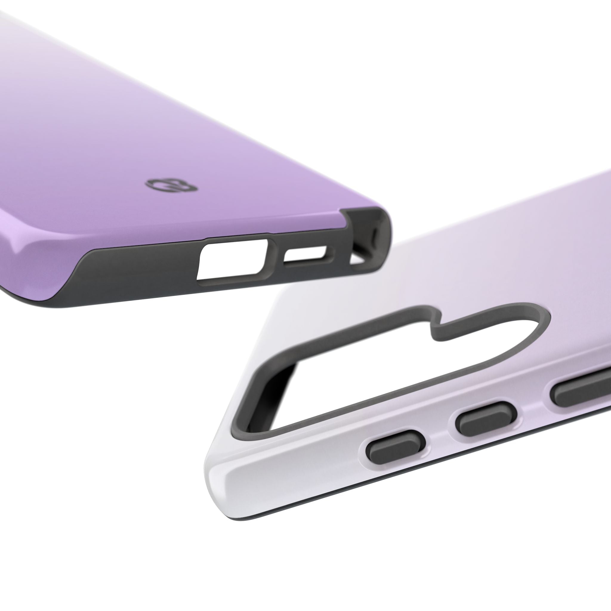 Purple Tough Phone Case for Samsung - Frosted Lavender Fade