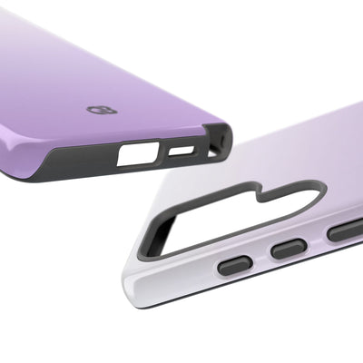 Purple Tough Phone Case for Samsung - Frosted Lavender Fade