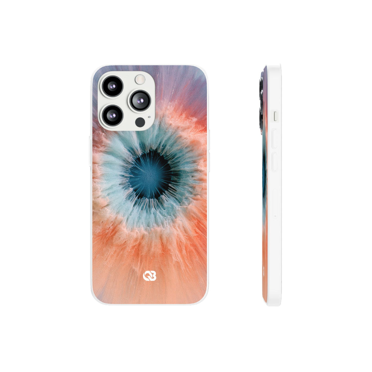 Radiant Aura Core · Lite Phone Case for iPhone ·  Orange