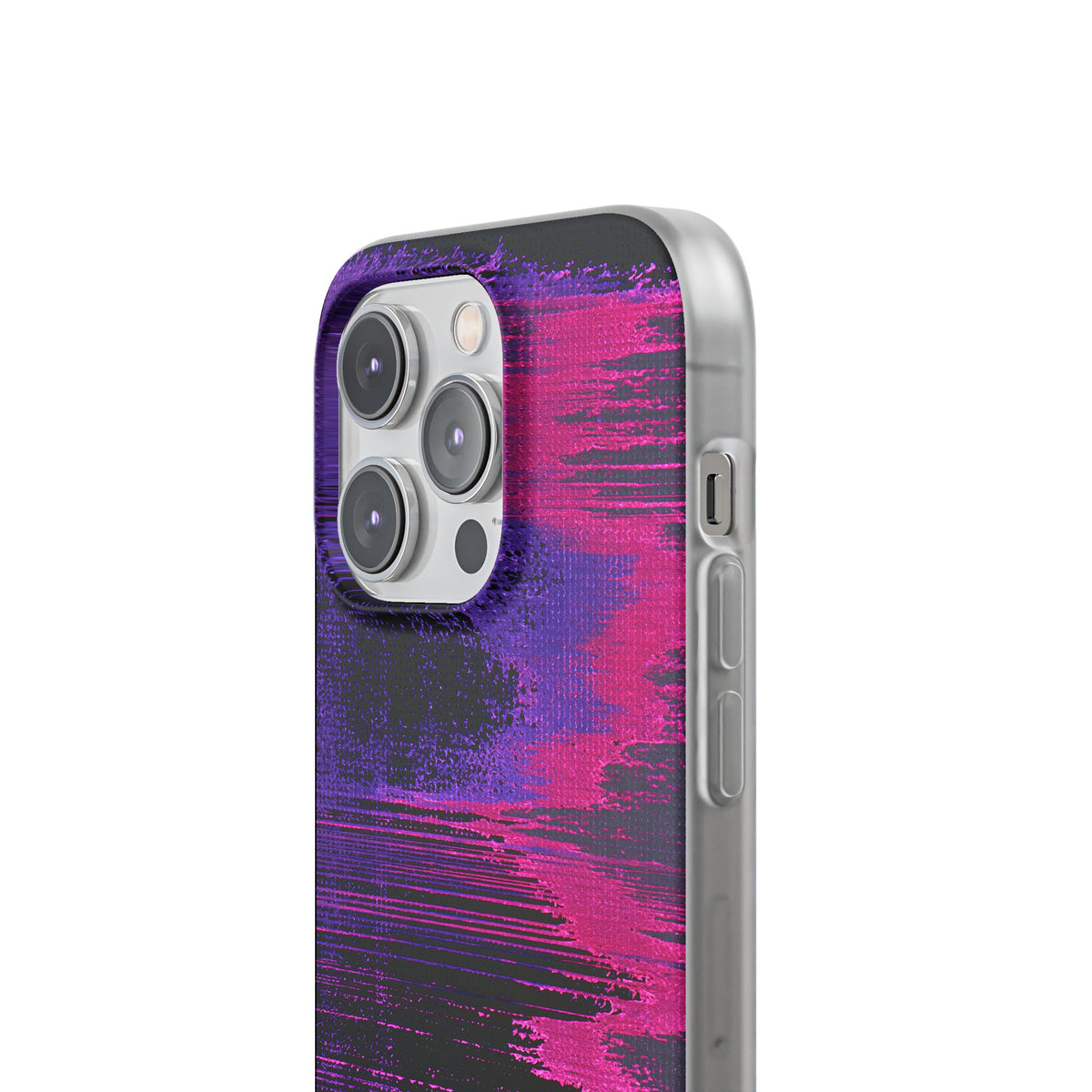 Neon Signal Shift · Lite Phone Case for iPhone ·  Purple