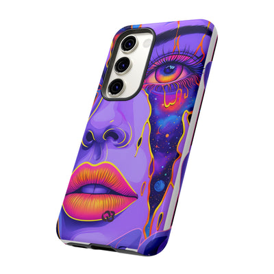 Violet Cosmic Gaze · Tough Custodia per Samsung