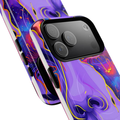 Violet Cosmic Gaze · Tough+ Custodia per iPhone · Magsafe
