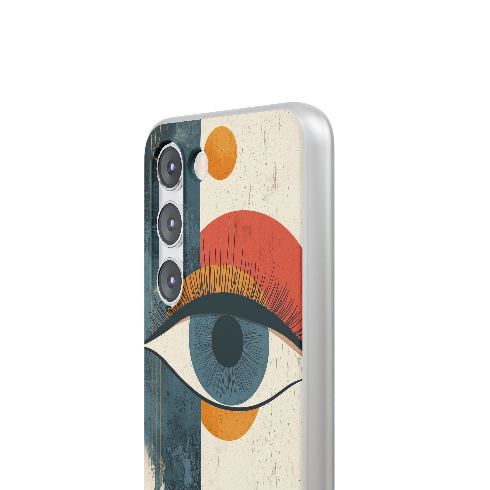 Distressed Azure Ocular · Soft Handyhülle für Samsung