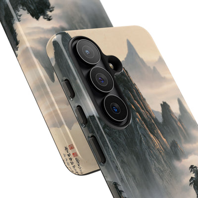 Sacred Mountain Mist · Tough Phone Case for Samsung · Beige