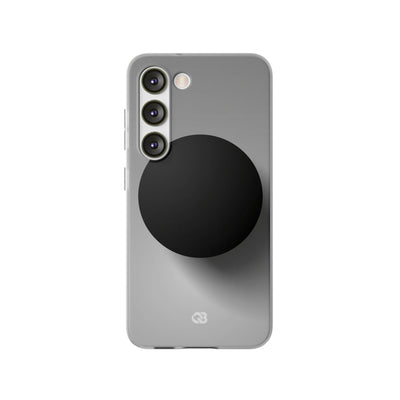 Grey Lite Phone Case for Samsung - Matte Onyx Sphere