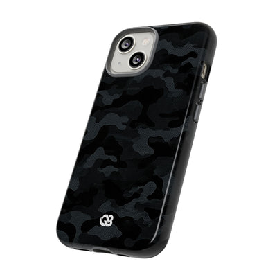 Blackout Urban Camo · Tough Phone Case for iPhone · Black