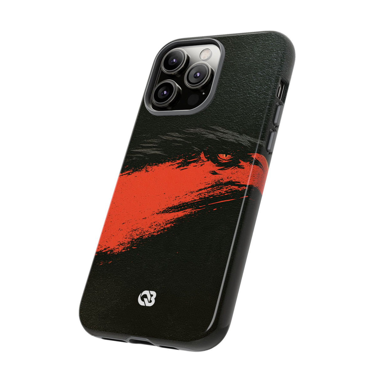 Crimson Raptor Noir · Tough Phone Case for iPhone · Black